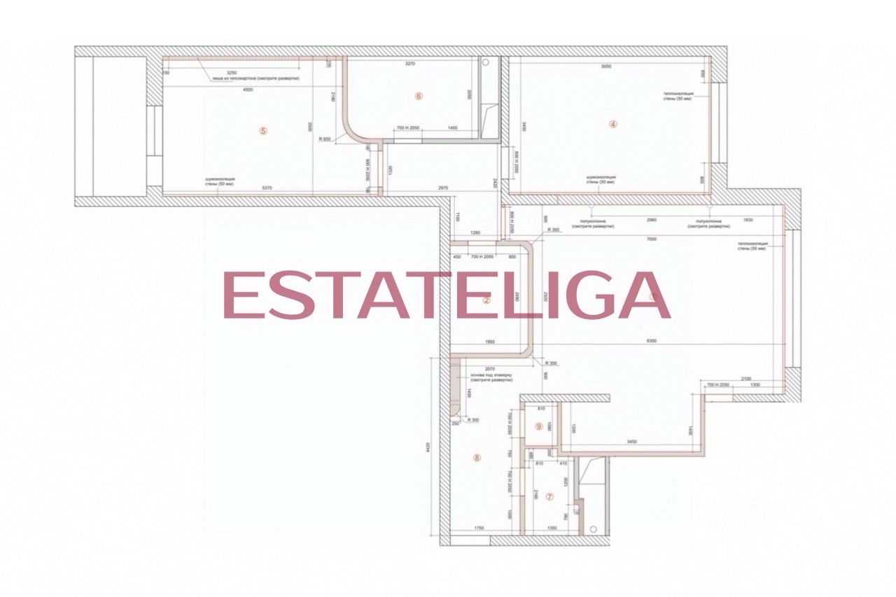 3-комнатная квартира, 100 м² — фотография 2