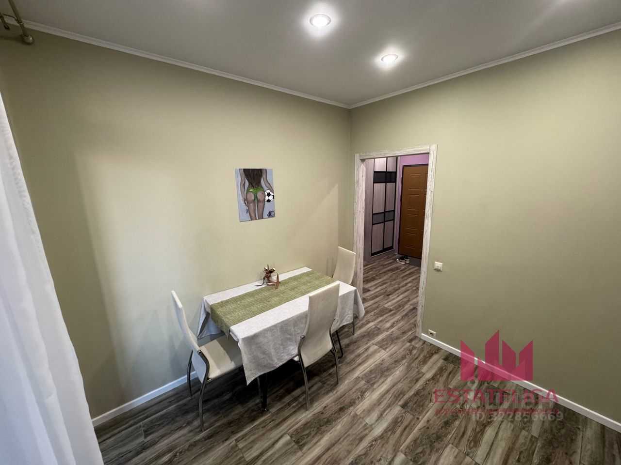 1-комнатная квартира, 38,5 м²
