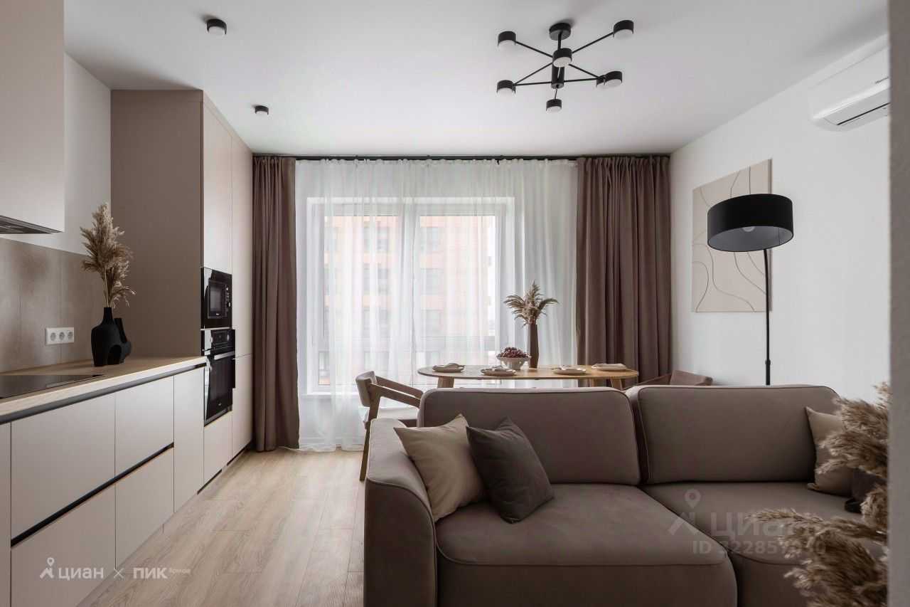 2-комнатная квартира, 51,7 м² — фотография 2