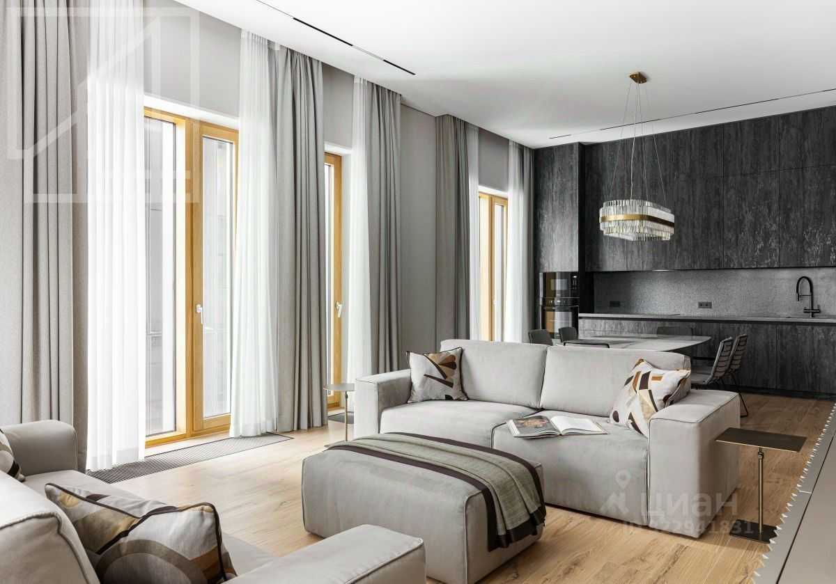 3-комнатная квартира, 130 м²