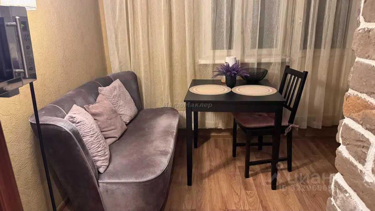 1-комнатная квартира, 38 м² — фотография 3