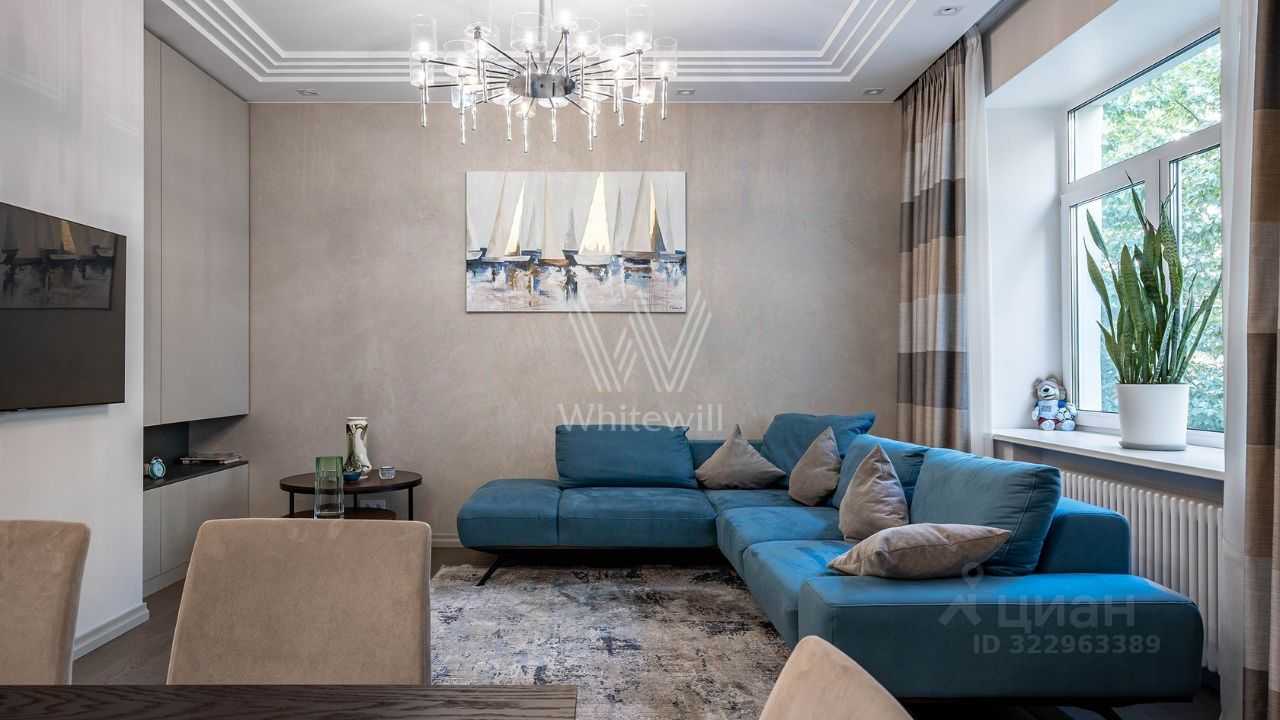 3-комнатная квартира, 88 м² — фотография 3
