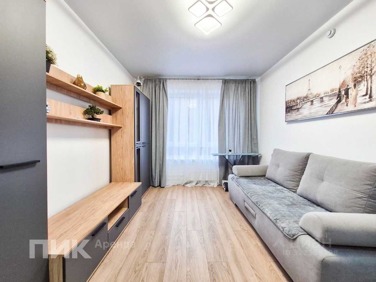 1-комнатная квартира, 35,6 м²