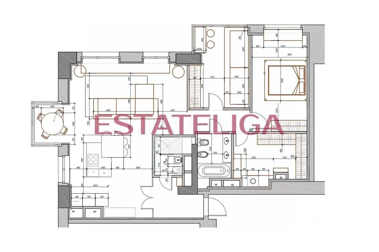 3-комнатная квартира, 110 м² — фотография 2
