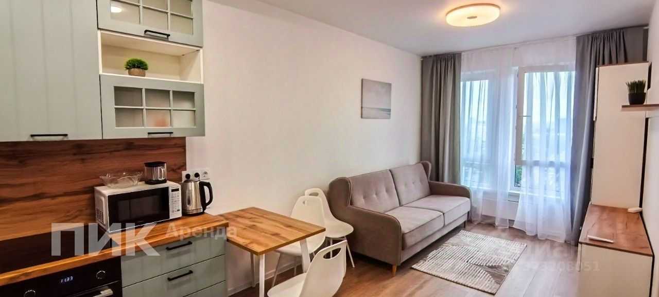 1-комнатная квартира, 33,8 м² — фотография 2