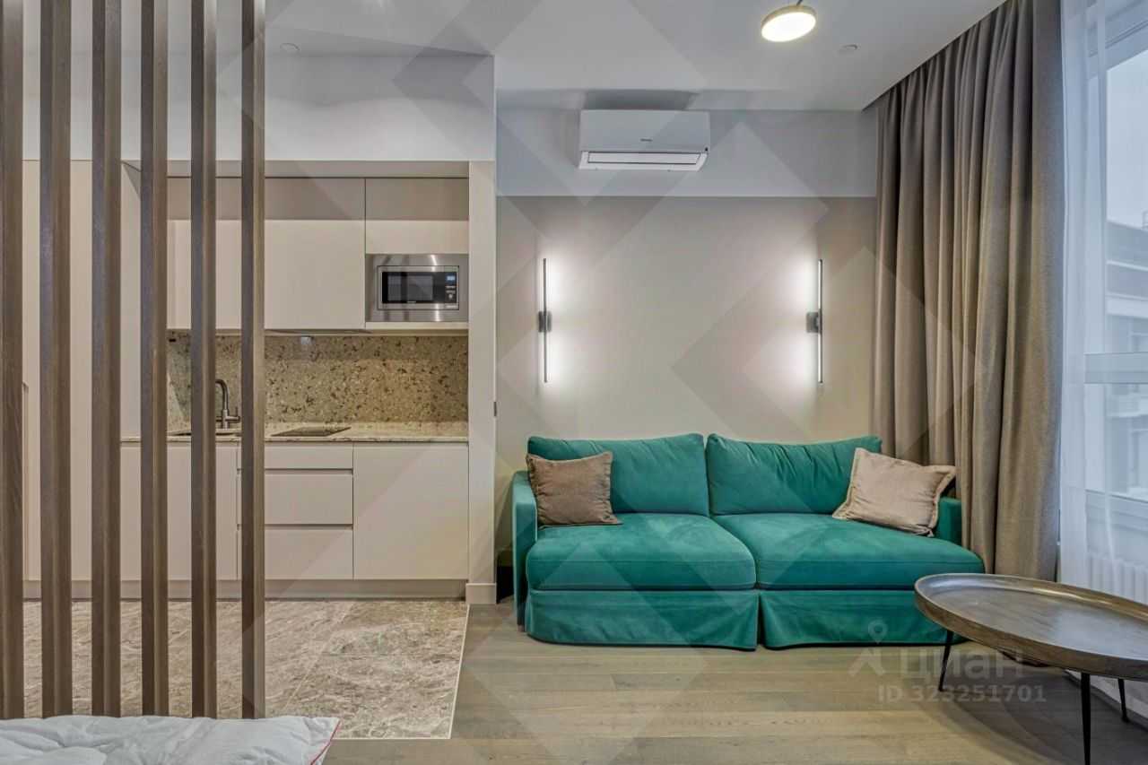 1-комнатная квартира, 28 м² — фотография 2