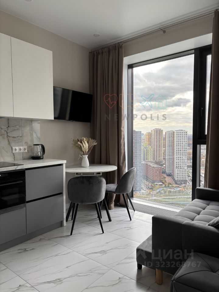 1-комнатная квартира, 32,7 м² — фотография 2