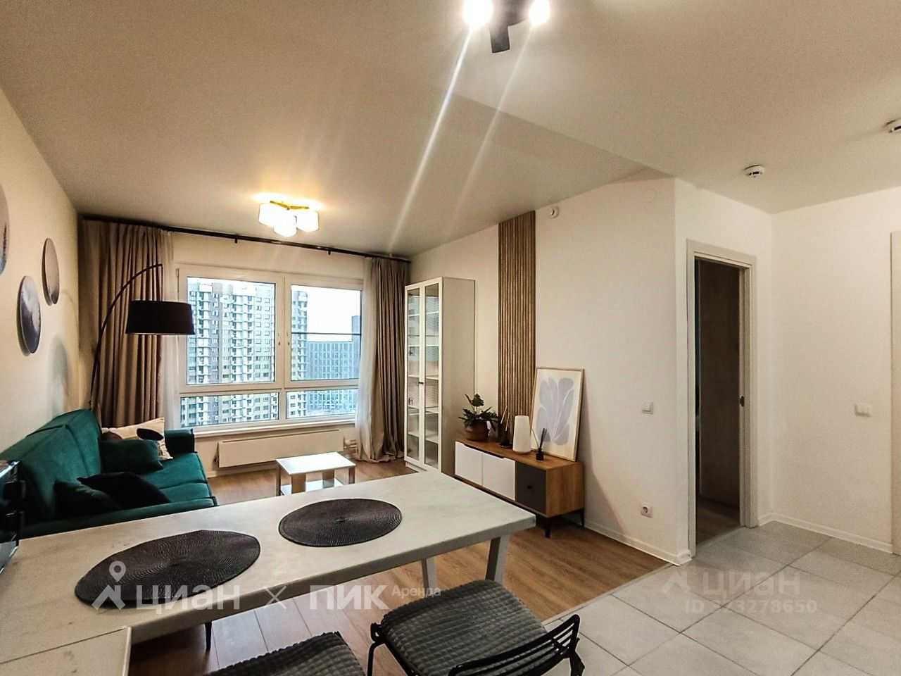 1-комнатная квартира, 39,6 м² — фотография 3