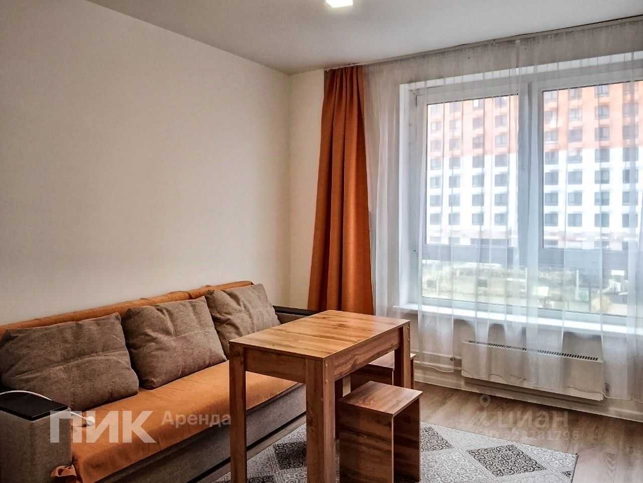 1-комнатная квартира, 39,1 м²