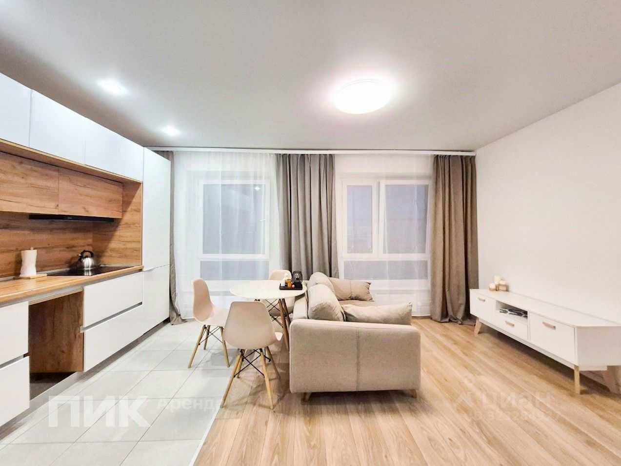 2-комнатная квартира, 54 м²