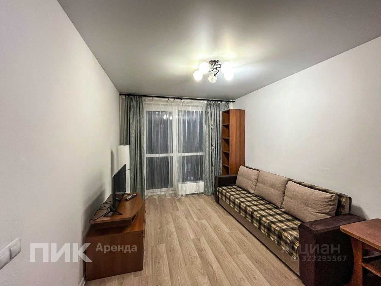 1-комнатная квартира, 39,3 м²