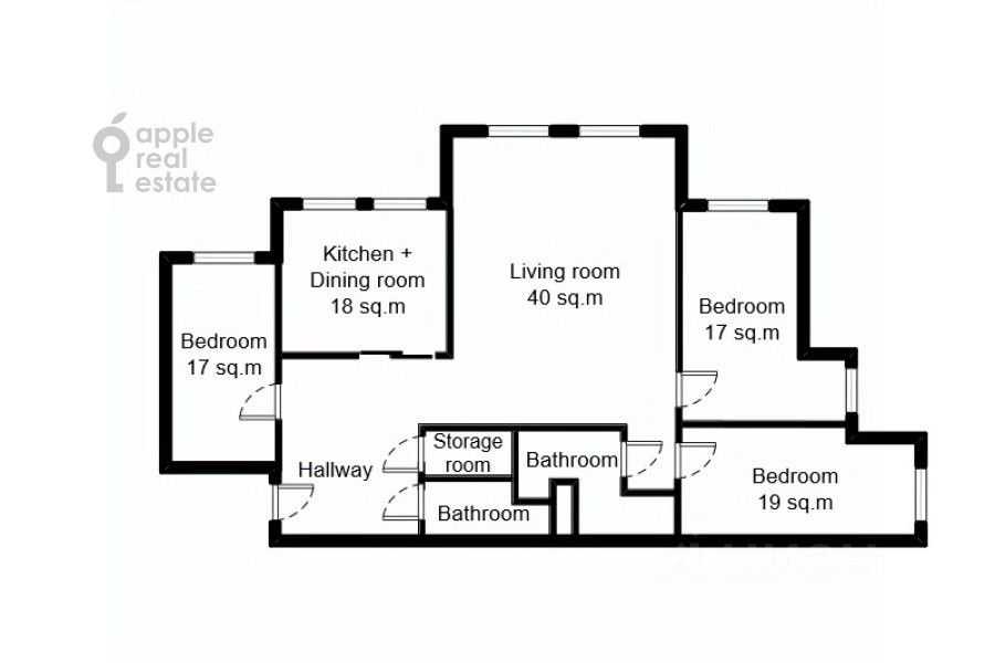 4-комнатная квартира, 160 м² — фотография 2