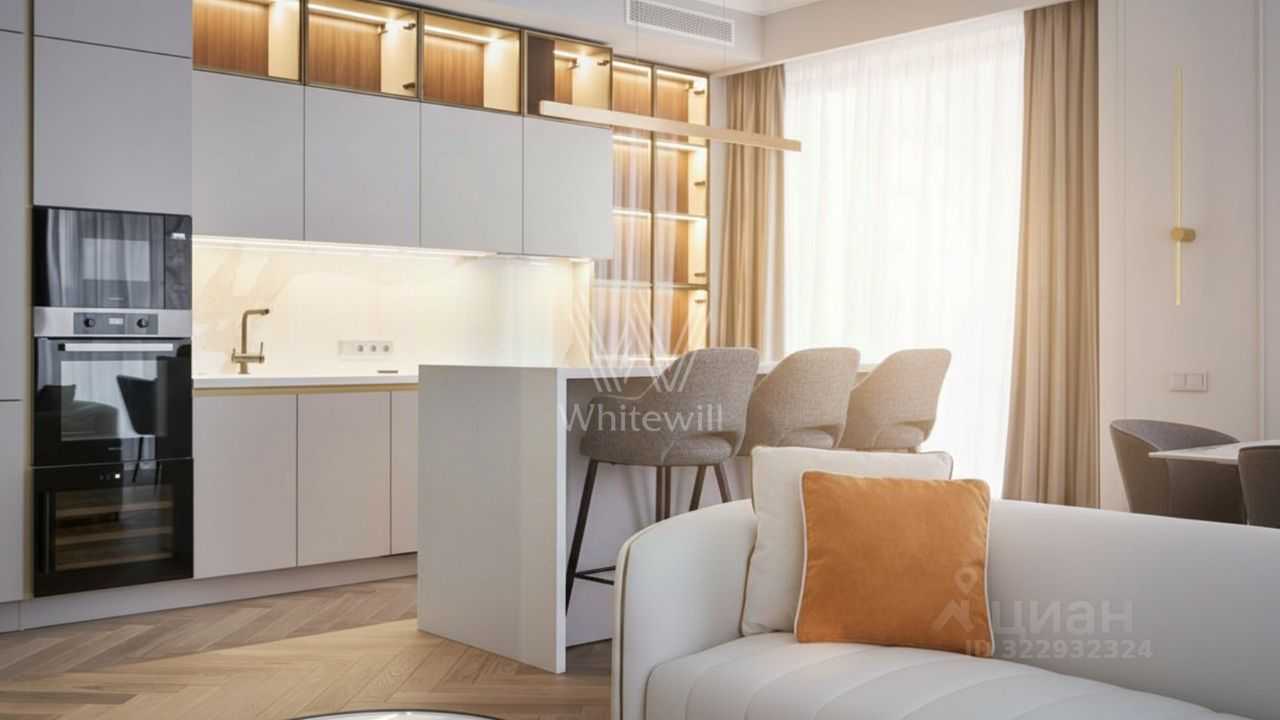 4-комнатная квартира, 134 м²