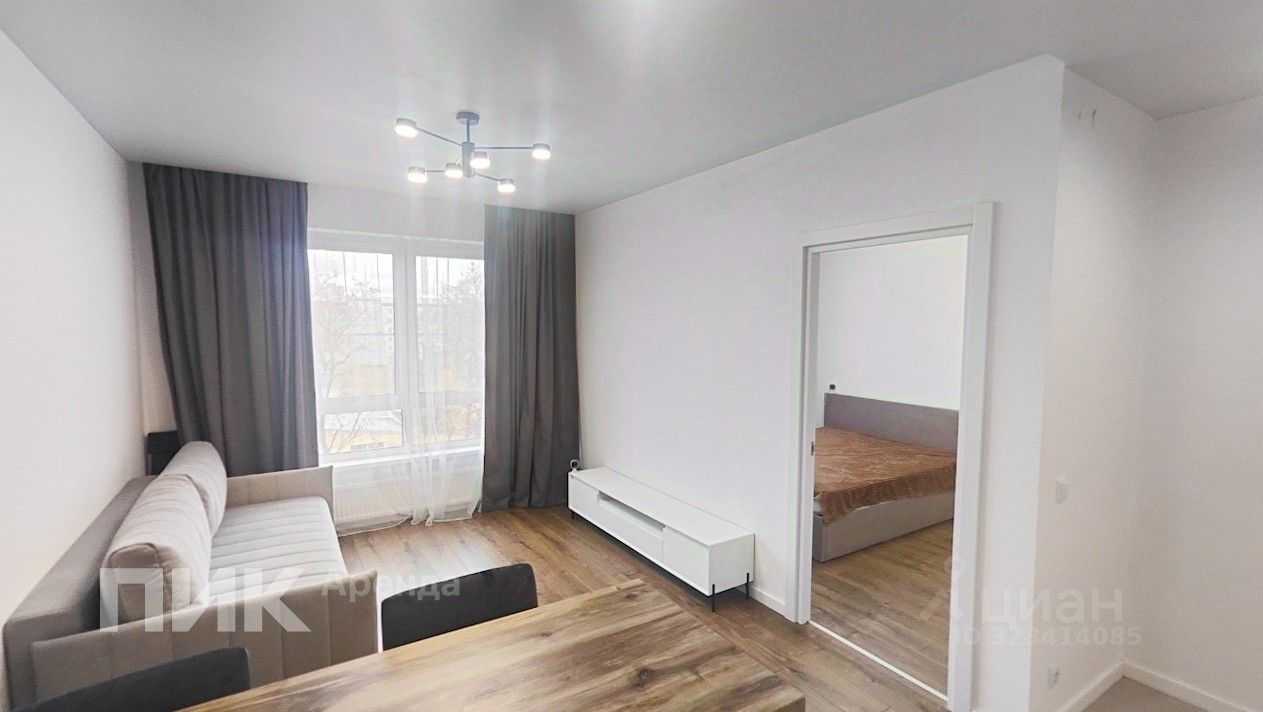1-комнатная квартира, 39 м² — фотография 2