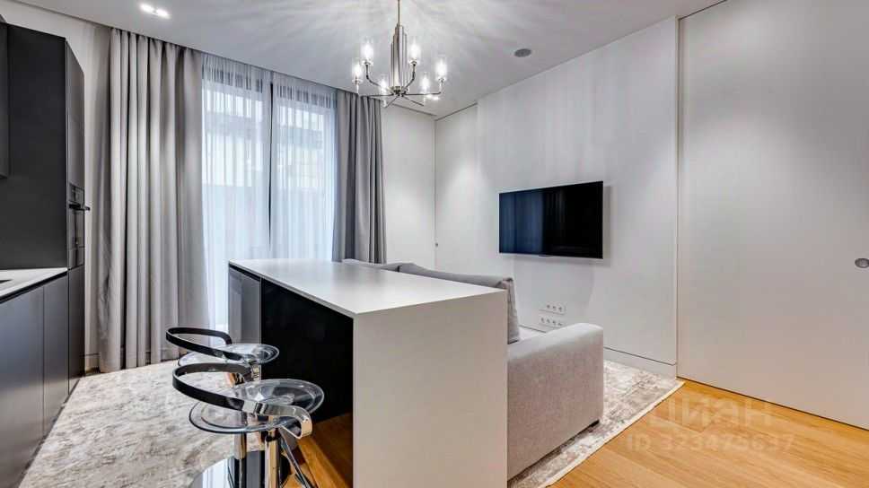 1-комнатная квартира, 47,6 м²