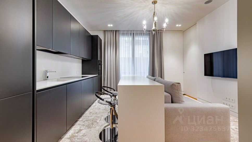 1-комнатная квартира, 47,6 м² — фотография 2