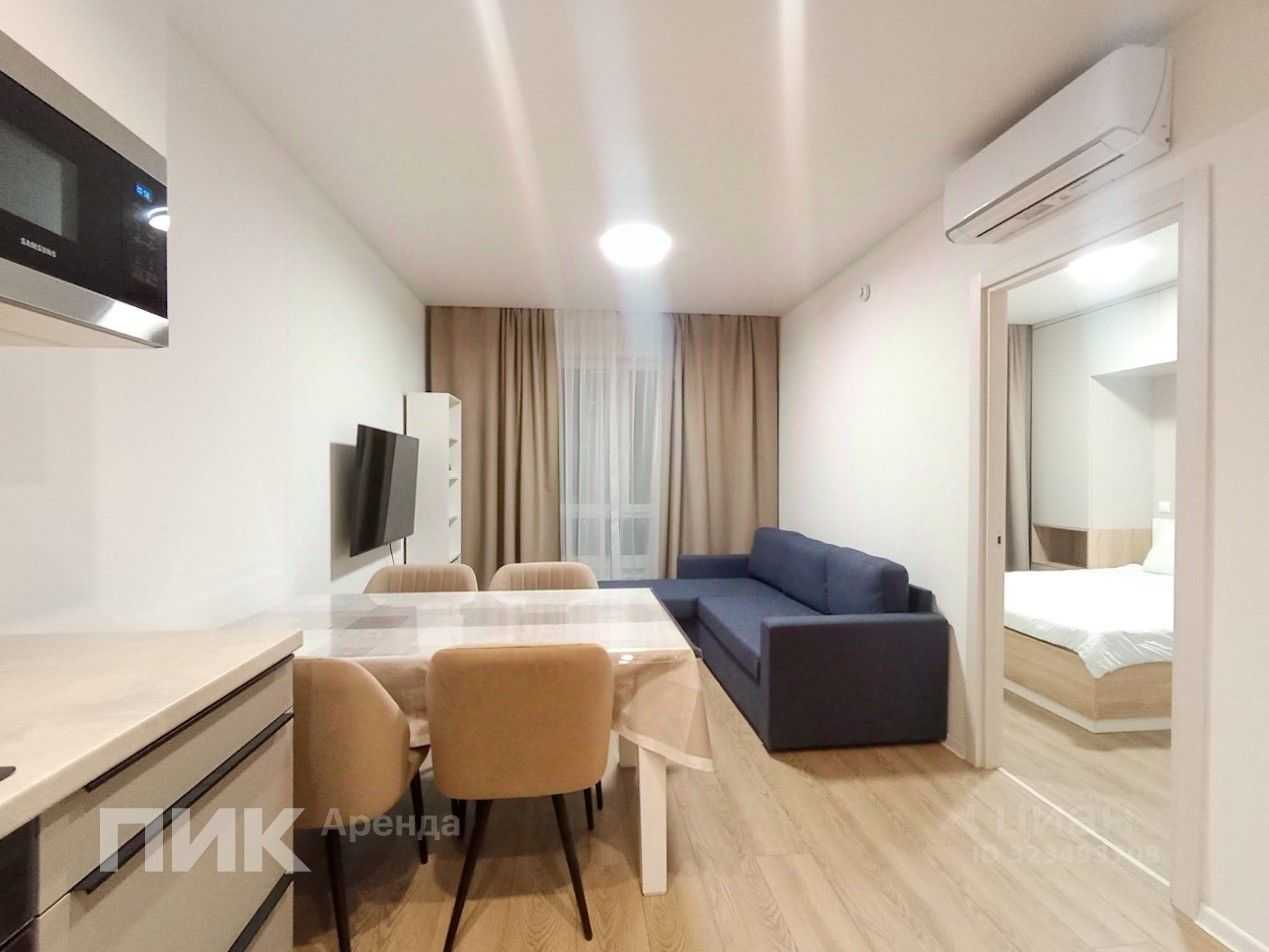 1-комнатная квартира, 34,2 м²