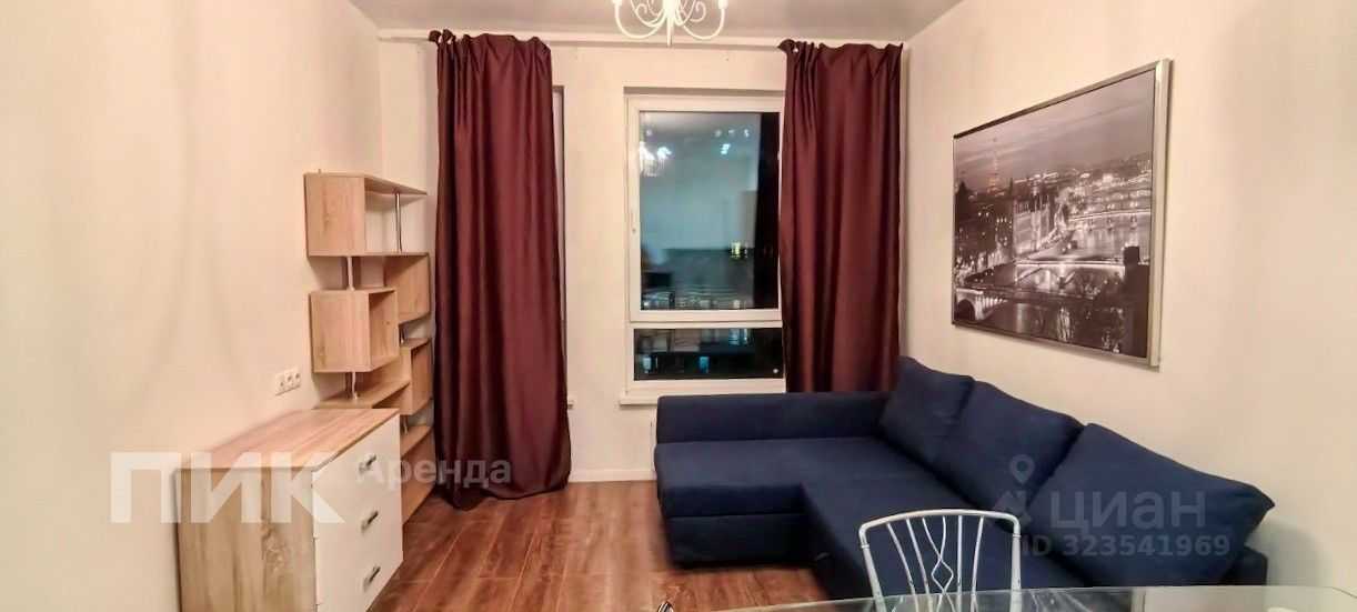 1-комнатная квартира, 36 м²