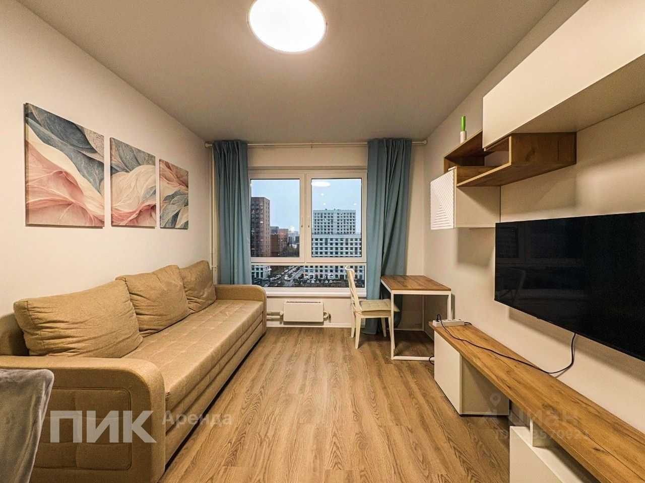 1-комнатная квартира, 35 м² — фотография 3