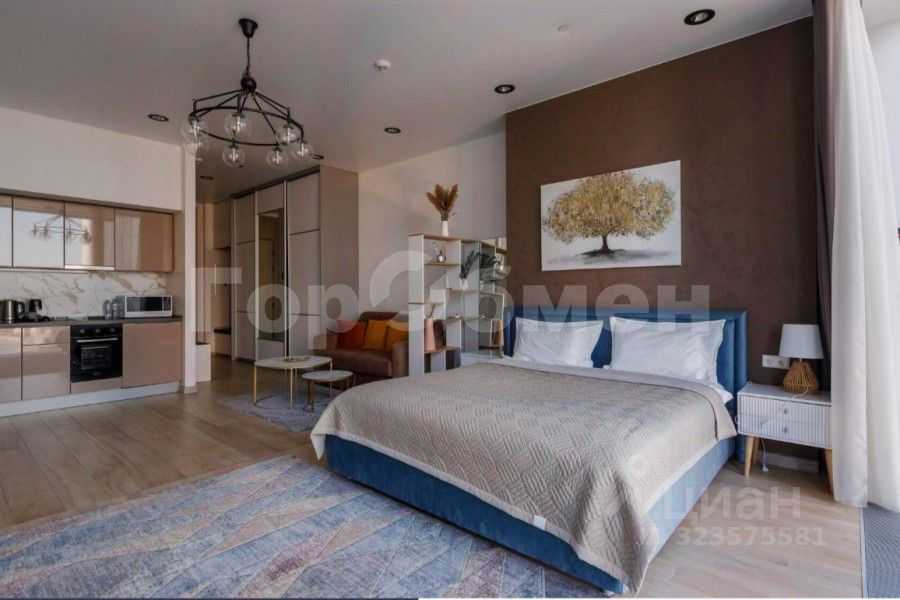 1-комнатная квартира, 52 м²
