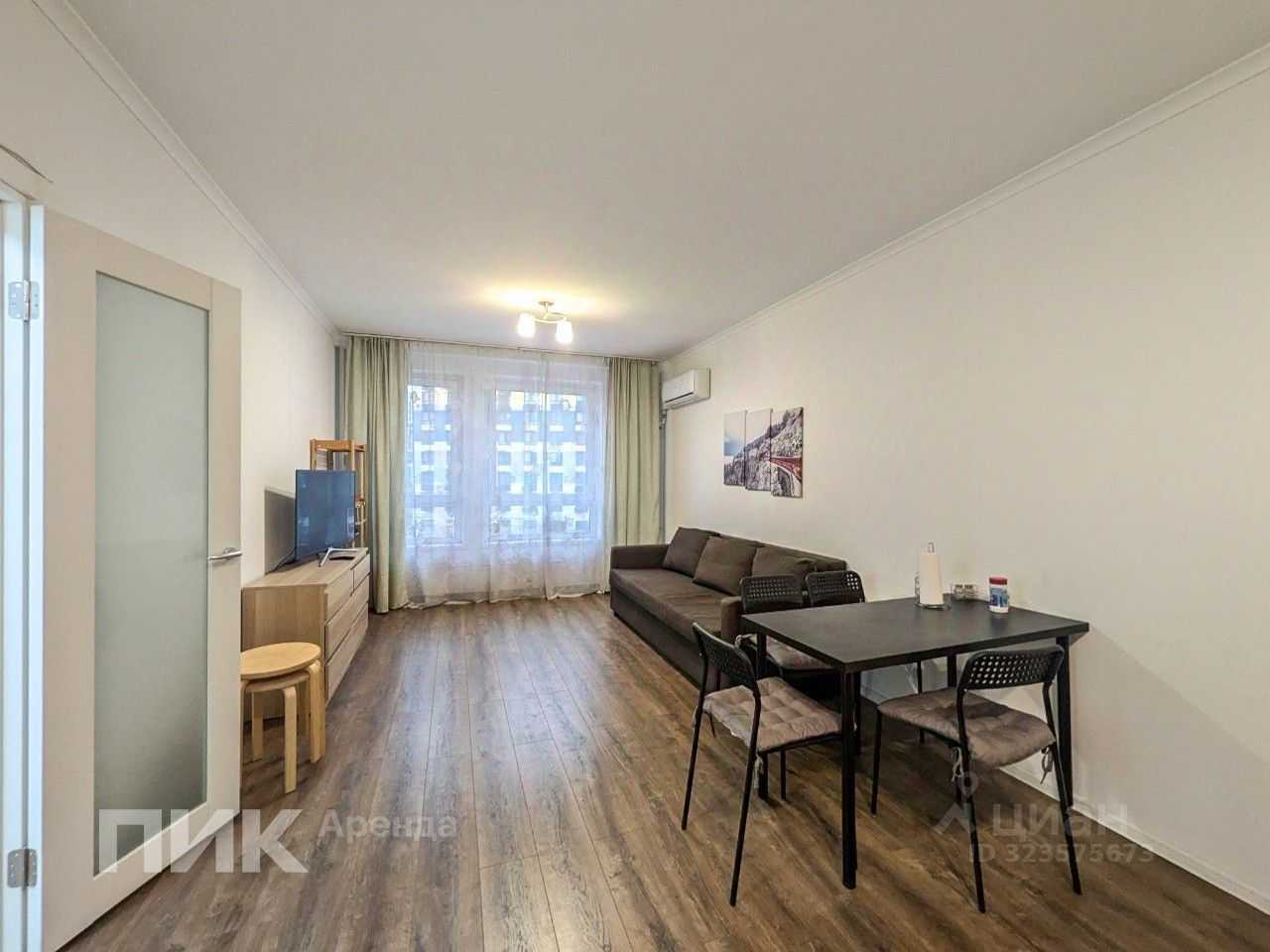 1-комнатная квартира, 46 м²
