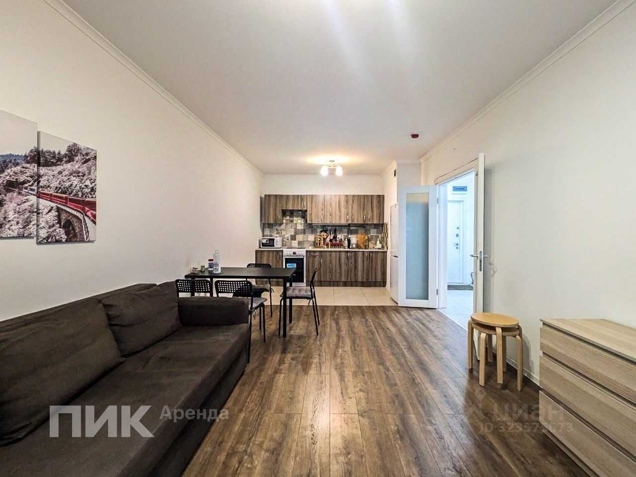 1-комнатная квартира, 46 м² — фотография 3