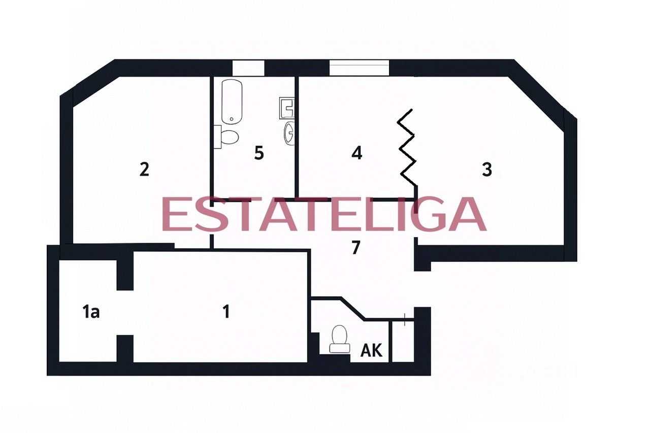 3-комнатная квартира, 105 м² — фотография 2