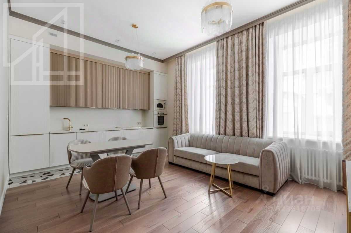 4-комнатная квартира, 125 м²