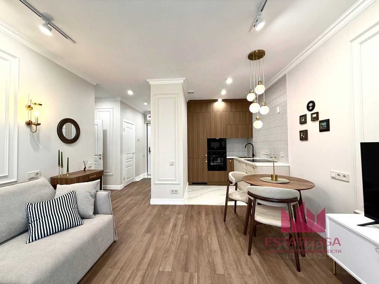 1-комнатная квартира, 46 м²