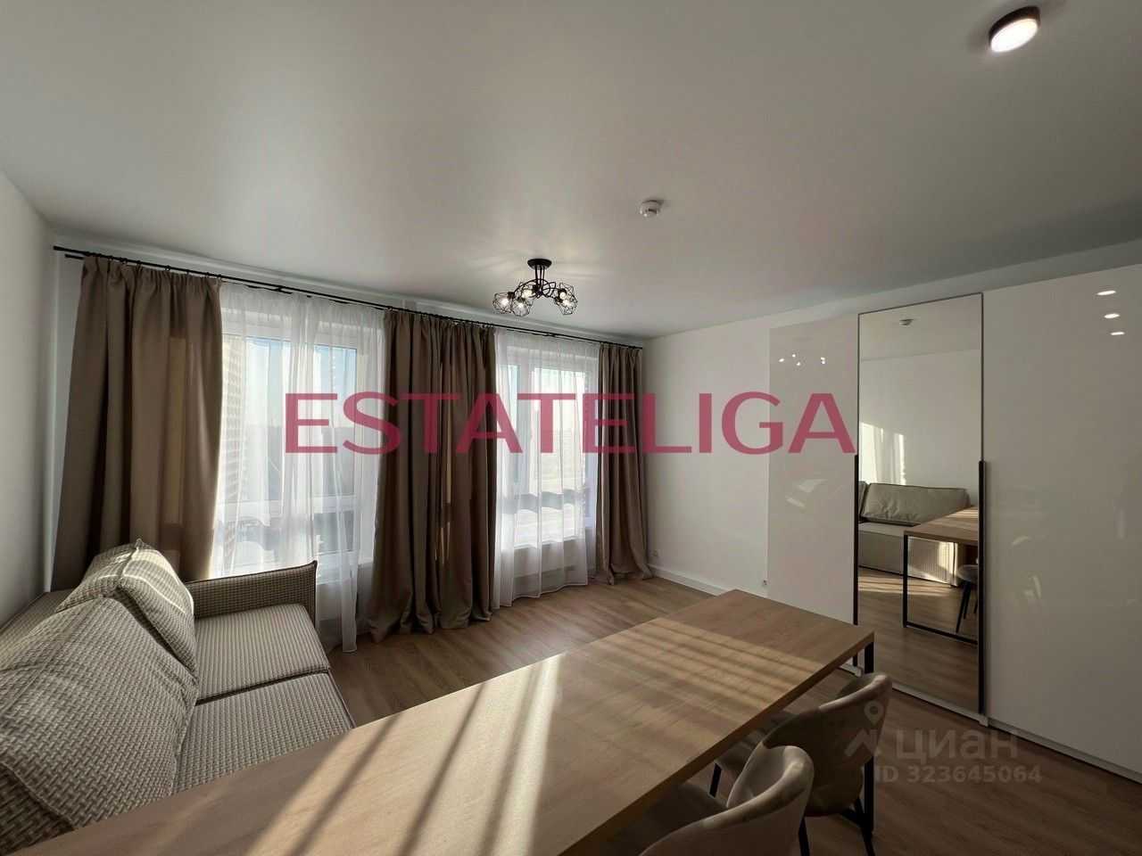 1-комнатная квартира, 27,4 м² — фотография 3