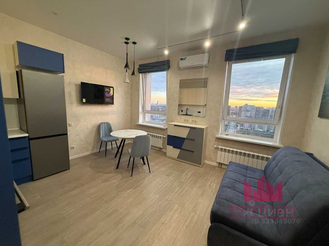 1-комнатная квартира, 28,3 м²
