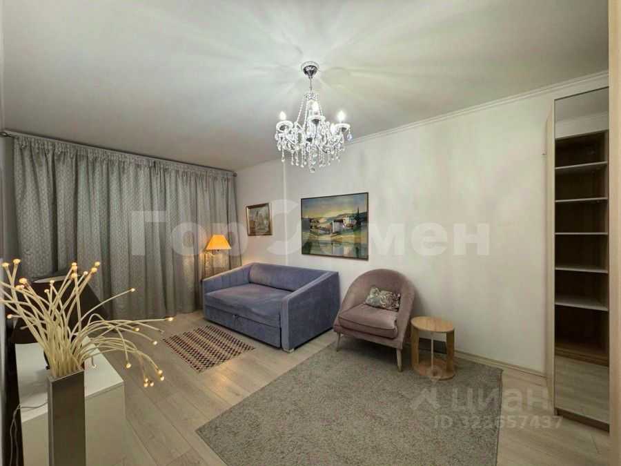 1-комнатная квартира, 40,7 м²