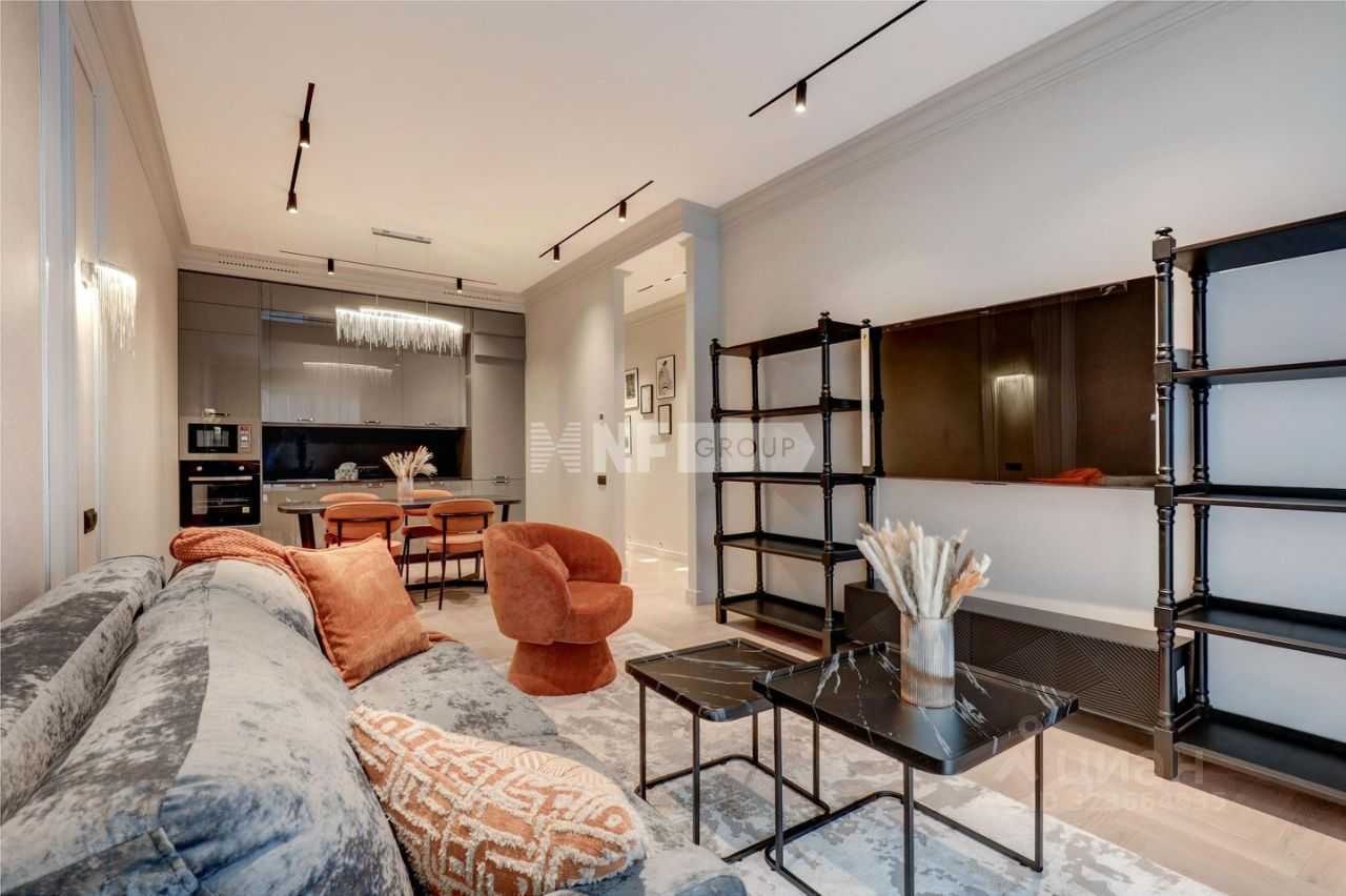 3-комнатная квартира, 90 м²