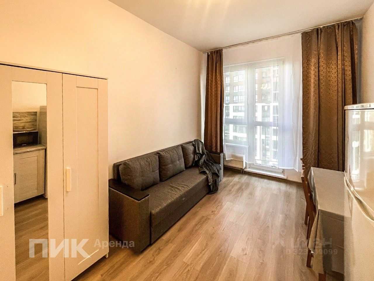 1-комнатная квартира, 27,9 м²