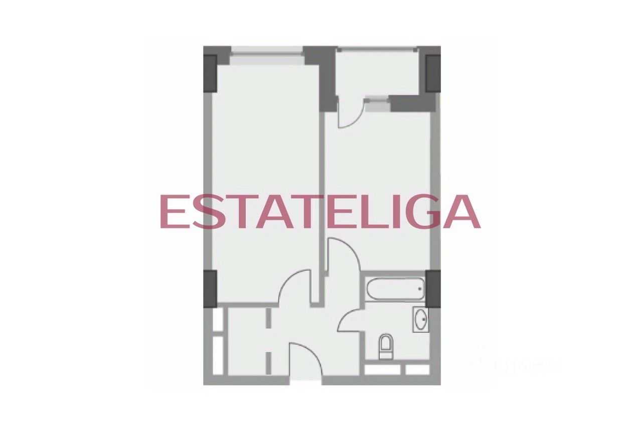 2-комнатная квартира, 50 м² — фотография 2