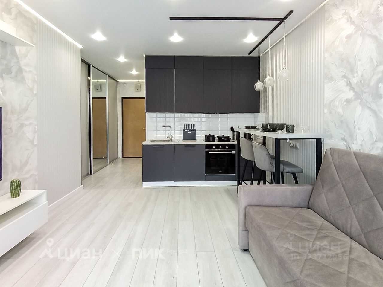 1-комнатная квартира, 28 м² — фотография 3