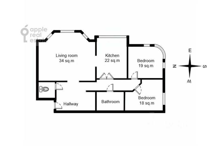 3-комнатная квартира, 140 м² — фотография 2