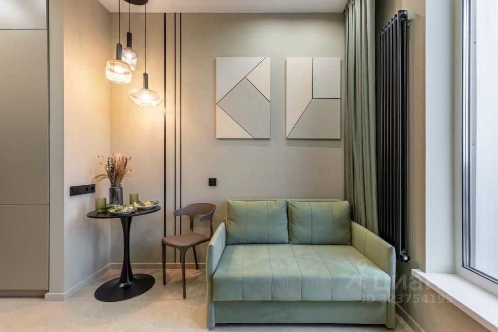 1-комнатная квартира, 17,8 м²