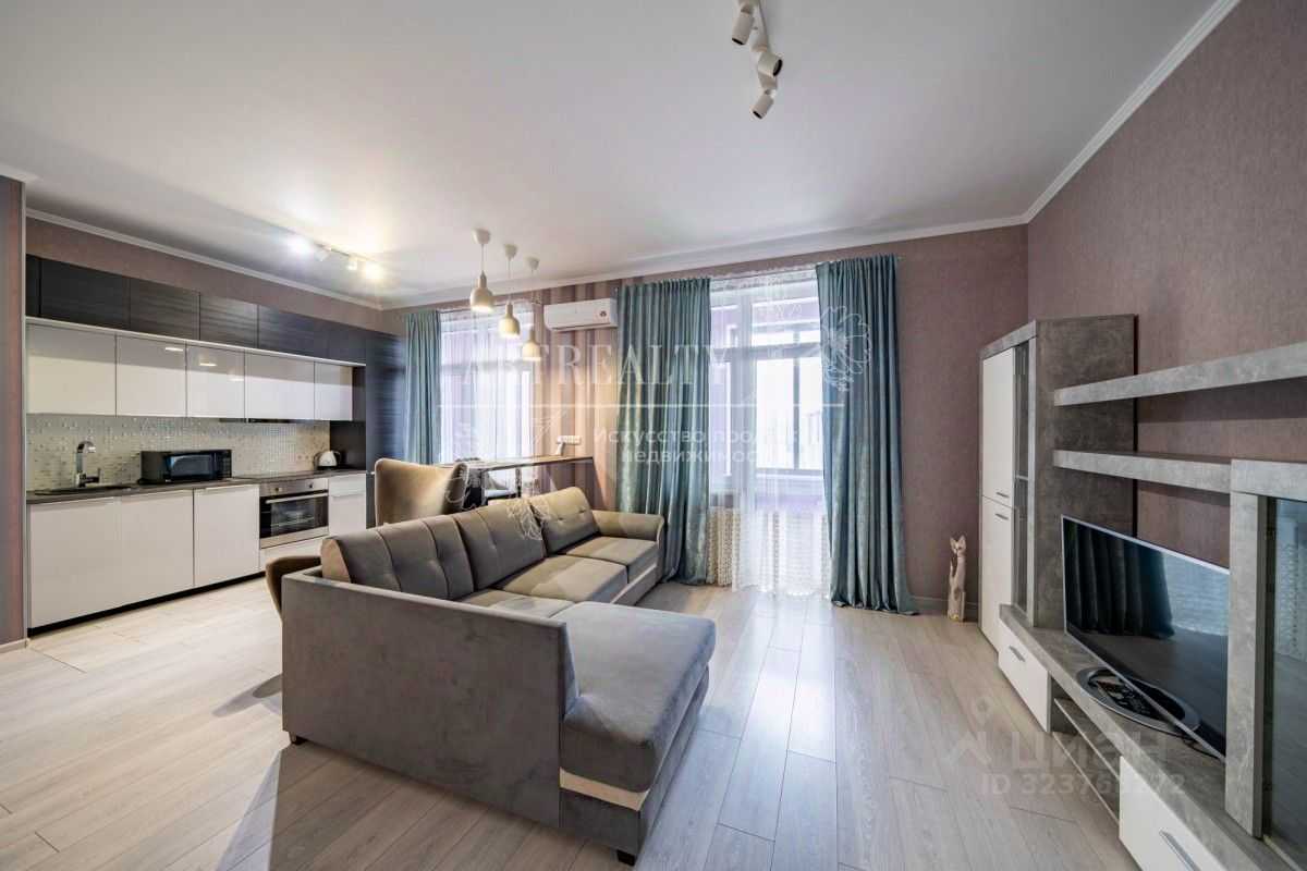 1-комнатная квартира, 44 м²