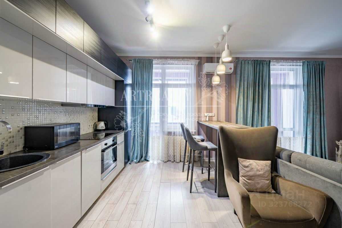 1-комнатная квартира, 44 м² — фотография 3