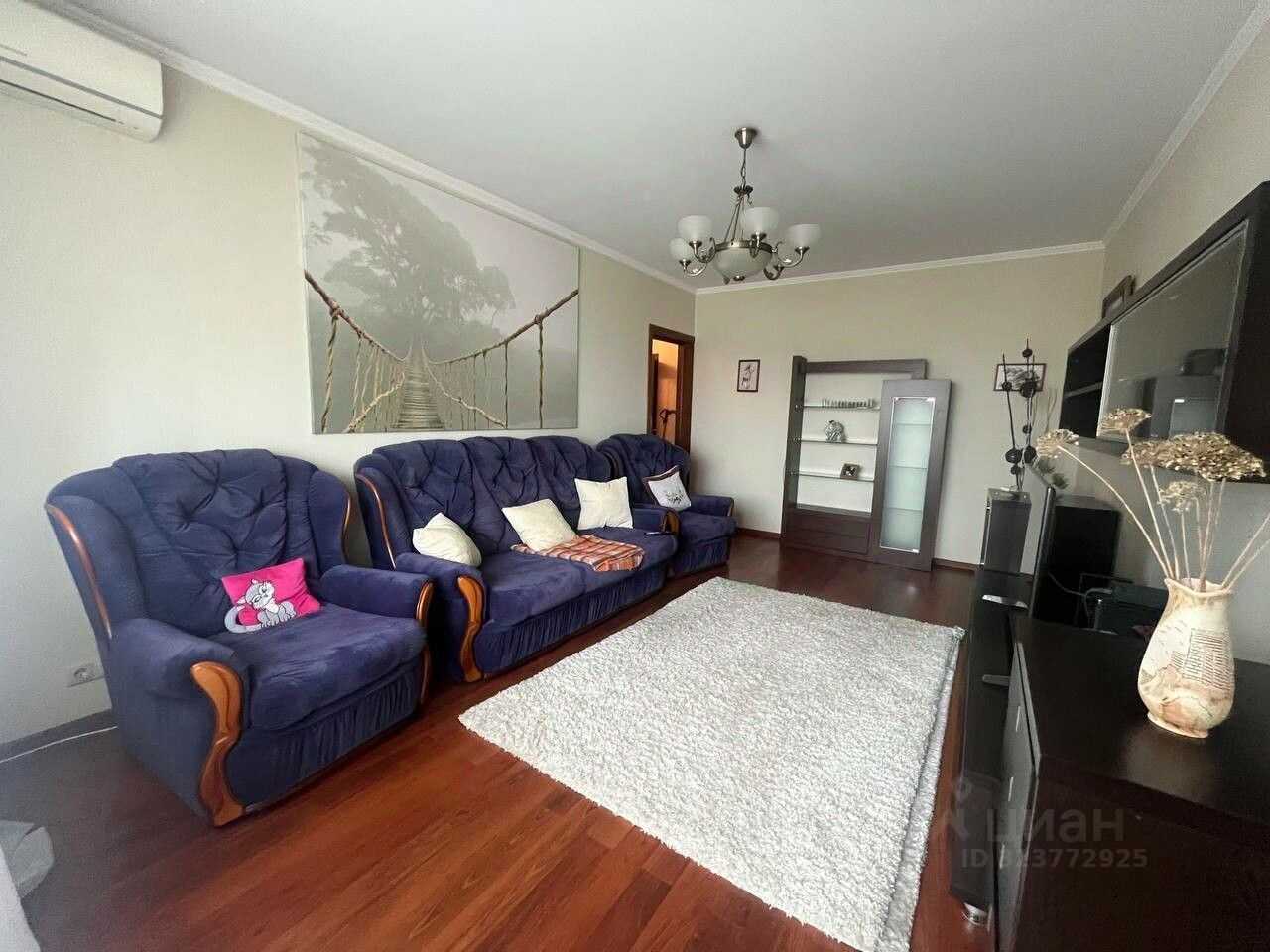 3-комнатная квартира, 74 м²