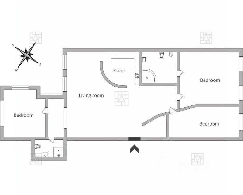 4-комнатная квартира, 114 м² — фотография 2