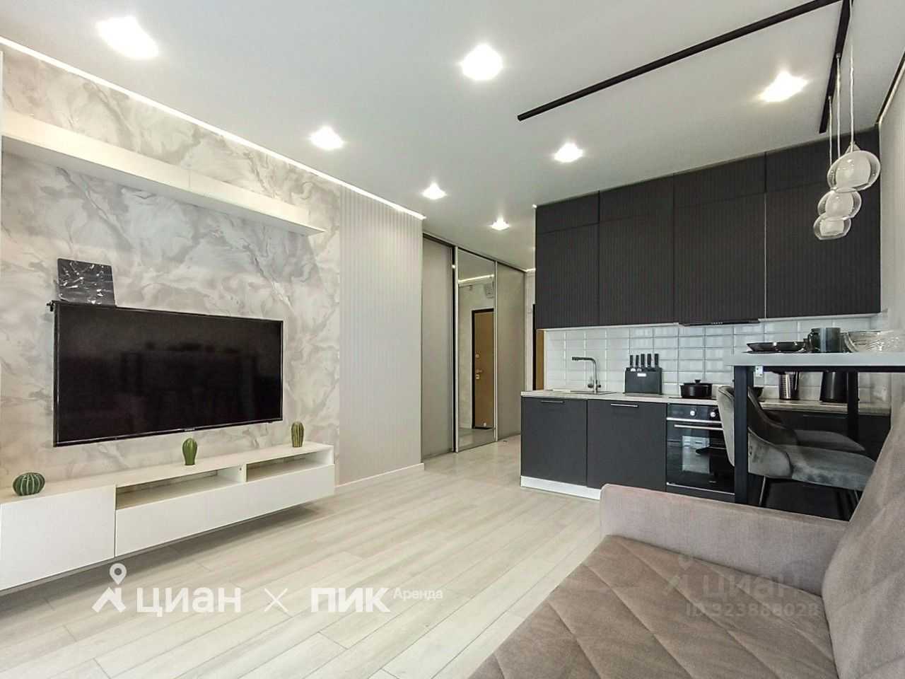 1-комнатная квартира, 28 м² — фотография 2