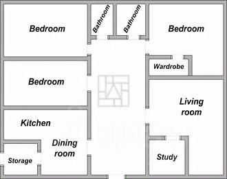4-комнатная квартира, 175 м² — фотография 2