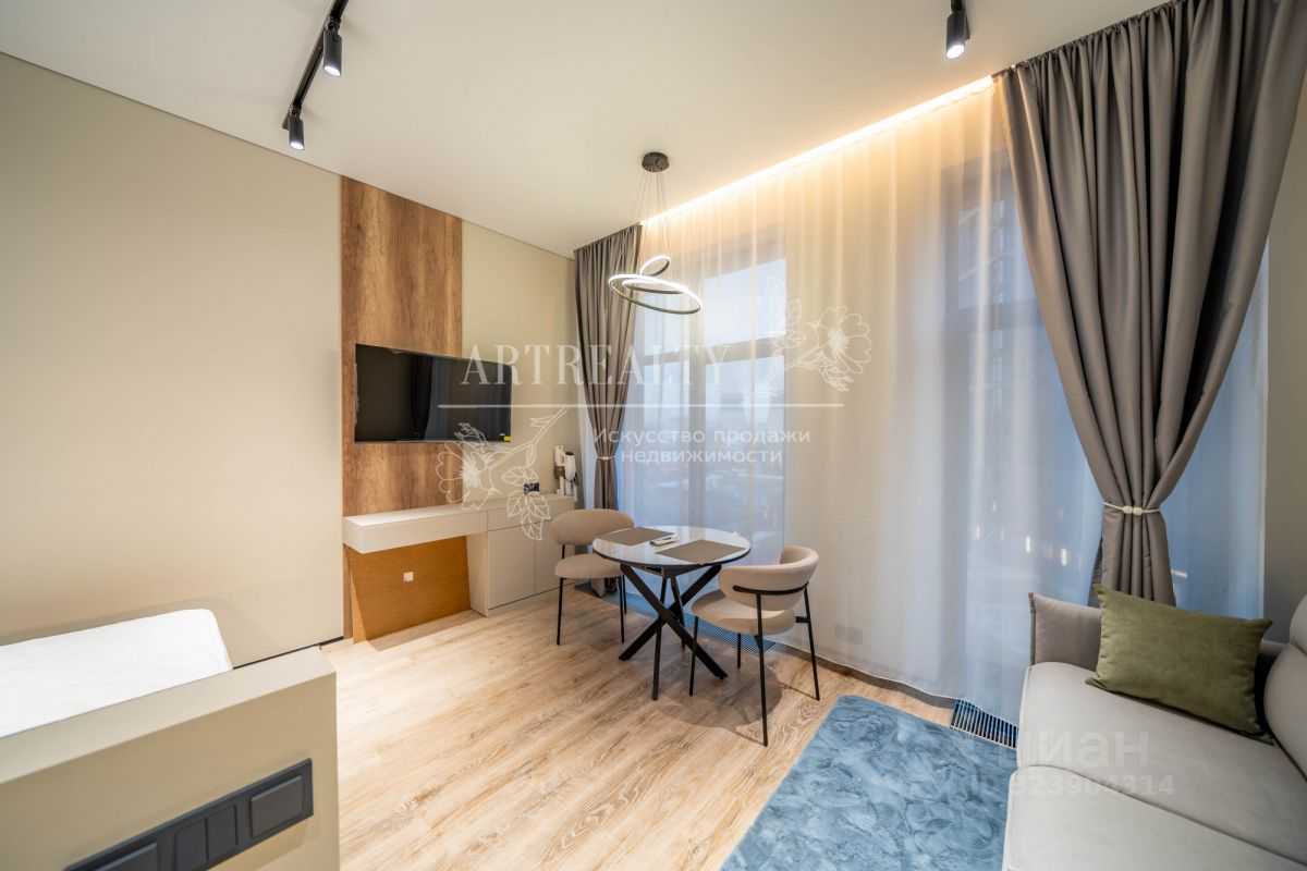 1-комнатная квартира, 28 м² — фотография 2