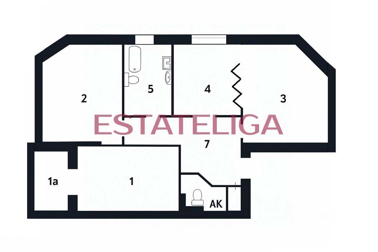 3-комнатная квартира, 105 м² — фотография 2