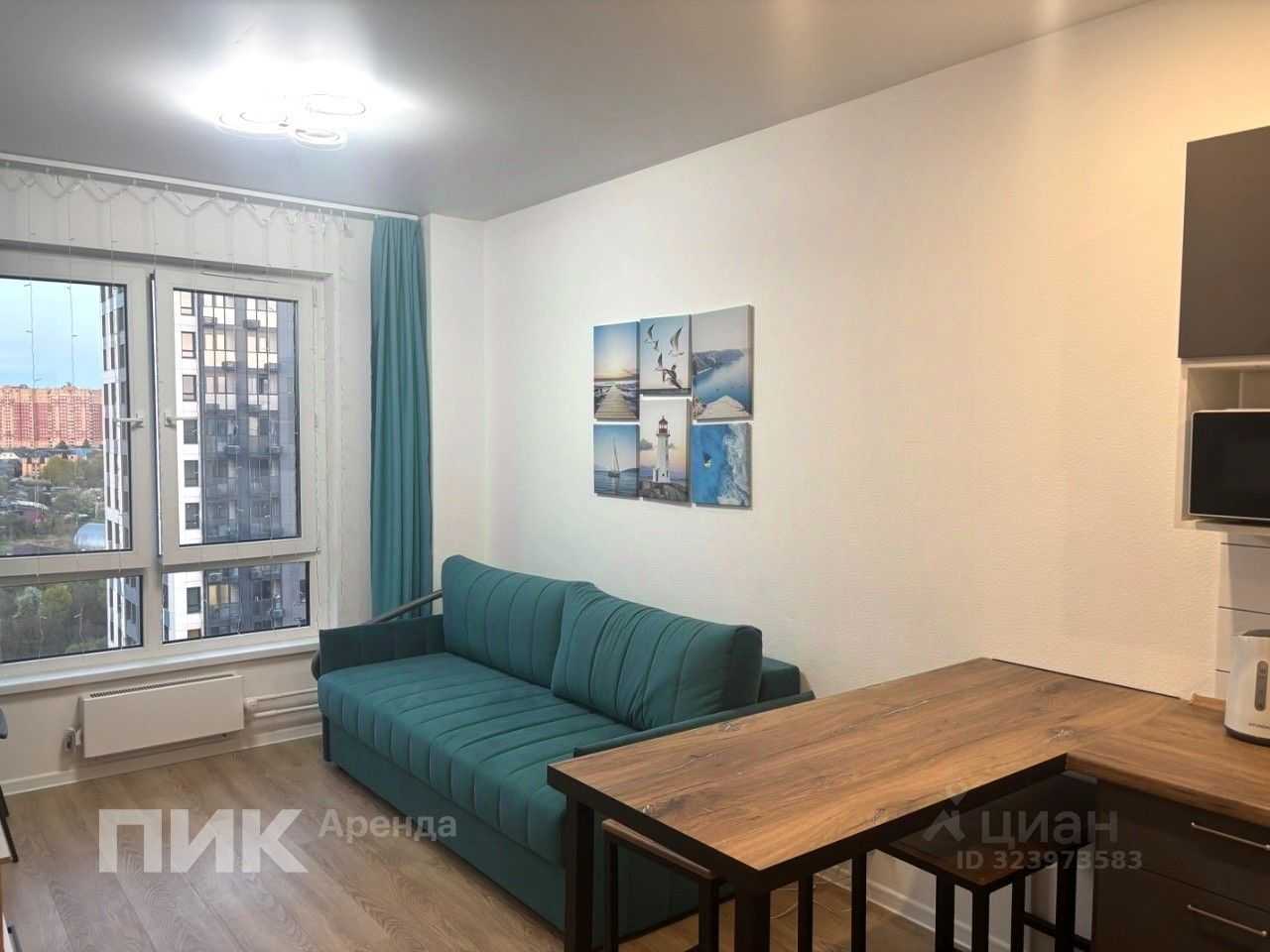 1-комнатная квартира, 32,3 м² — фотография 2