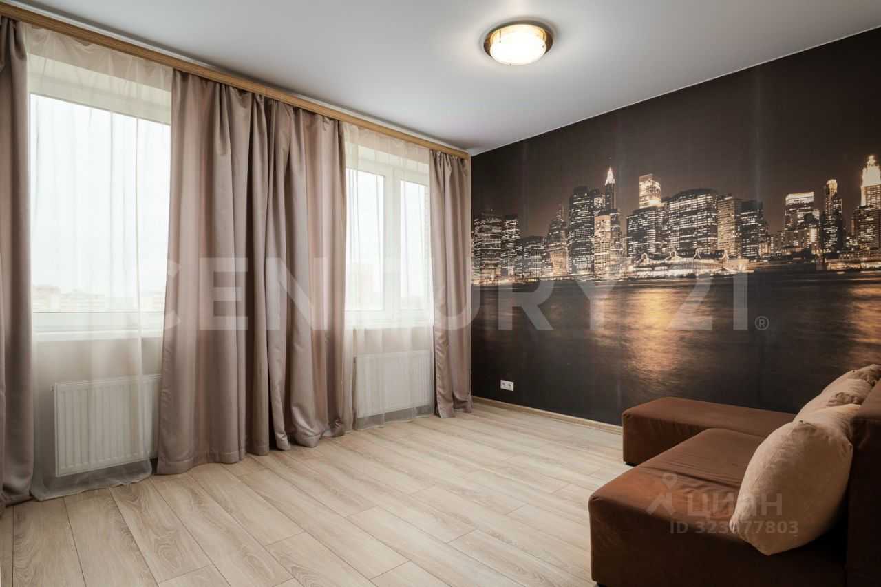 1-комнатная квартира, 40,4 м²