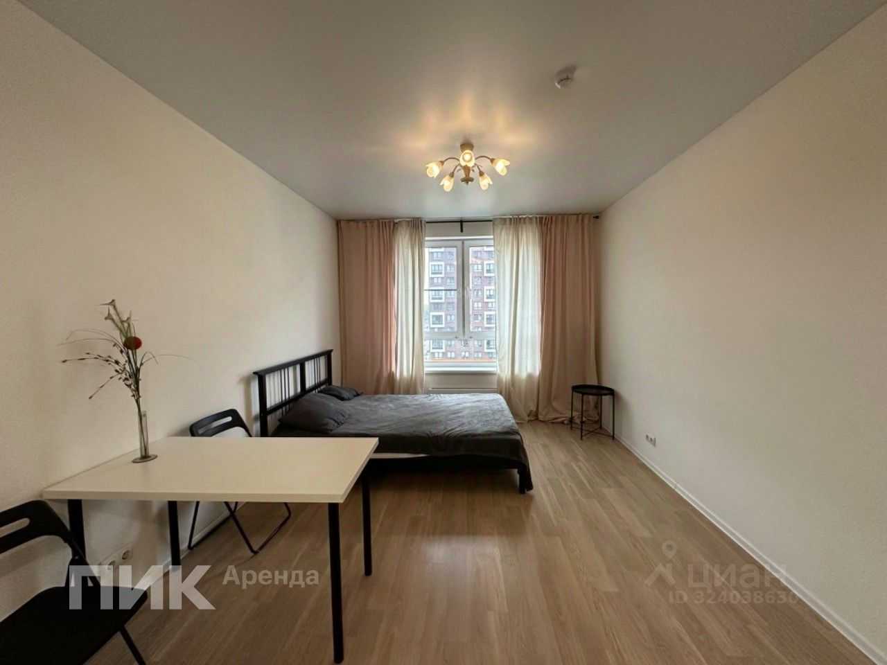 1-комнатная квартира, 27,8 м²