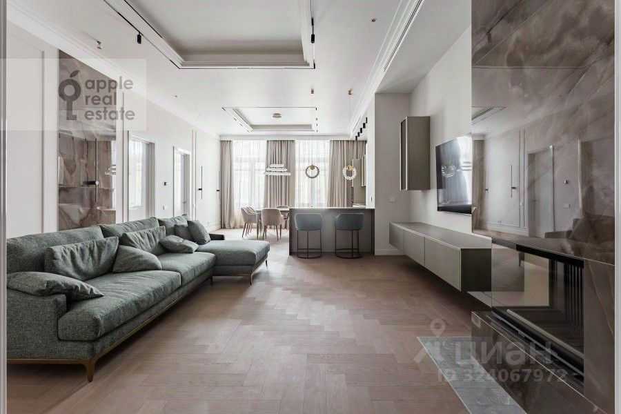 3-комнатная квартира, 143 м²